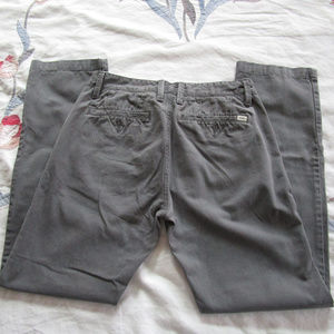 VANS gray pants 28x28